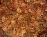 A picture of step 2 of Mango pickle.