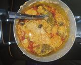 A picture of step 7 of Egusi Soup.
