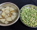 पावटा बटाटा रस्सा भाजी (Pavta Batata Rassa Bhaji Recipe In Marathi) रेसिपी स्टेप 1 फोटो