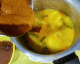 A picture of step 7 of Sambar with winter vegetables(One pot no onion no garlic sambar).
