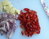 Foto langkah ke 2 dari resep Tumis Sayur KaPaGe (Kacang panjang + Tauge).