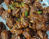 A picture of step 5 of Vegetable Manchurian.