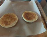 Une image de l'étape 6 de Burger boudins blancs pommes, frites de patates douces.