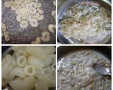 A picture of step 2 of Macroni kheer.