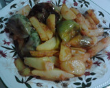 Foto del paso 4 de la receta: Frito de bolas con patatas Cartagenero