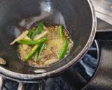 A picture of step 4 of Chhole chana masala (one pot recipe).