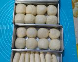 Foto langkah ke 4 dari resep Roti Sobek isi Coklat.
