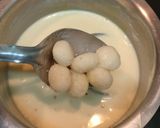 A picture of step 16 of Kesariya Angoori Rasmalai.