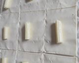 Sajttal töltött leveles párna /leveles tésztából/🧀🧀🧀 recept fázis 2 fotója