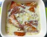 A picture of step 3 of Shahi Tukda.