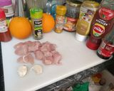 Foto del paso 1 de la receta Pollo a la naranja versión manolística