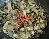 Foto del paso 4 de la receta: Risotto de champiñones, pollo y jamón🍄🍗🐽