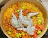 Foto langkah ke 7 dari resep Sambal Udang Petai Tempe.