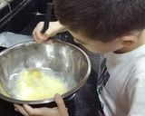صورة لخطوة 2 من وصفة كيك لمحبي جوز الهند 🥥 سهل ولذيذ 😋