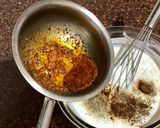 A picture of step 4 of Lauki raita.