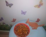 A picture of step 3 of Parval fry.