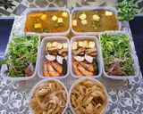 Hình bước làm 5 của món Bún riêu cua
