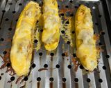 Foto del paso 2 de la receta: Plátanos Maduros Rellenos pollo y quesos (Canoas)