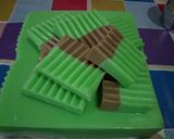 Foto langkah ke 1 dari resep Puding Coklat Pandan.