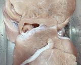 A picture of step 1 of Pork Steak.