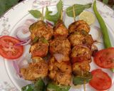 A picture of step 7 of Chicken Shashlik (Malai Boti) 🍢🍢🍢.
