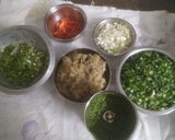 ગ્રીન ઓળો (Green Oro Recipe In Gujarati) રેસીપી સ્ટેપ1ફોટો