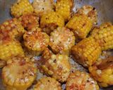 स्पाइसी गार्लिक मसाला भुट्टा विद चीज़ रेसिपी चरण 4 फोटो