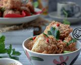 Foto langkah ke 8 dari resep Perkedel Tahu Viral a.k.a Tauhu Begedil.