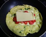 Foto do passo 3 de Crepioca De Espinafre Com Recheio De Mussarela e Tomate