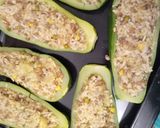 Foto del paso 4 de la receta: Zapallo Italiano relleno con lentejas