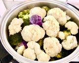 Foto del paso 2 de la receta: Flores de col de colores