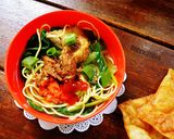 Foto langkah ke 10 dari resep Mie Ayam Ekonomis: Lezat dan Super Mantap | Cocok Untuk Bakulan.