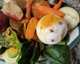 Une image de l'étape 8 de Soupe au 10 légumes vegan soupe.