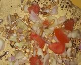 A picture of step 4 of Sprouted salad papad.