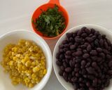 A picture of step 1 of Quinoa Mexican salad.