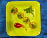 A picture of step 4 of Sev Puri Styled Samosa.