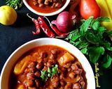 A picture of step 6 of Desi-Style Chana Aloo (Desi-Style Chickpea and Potato Curry).