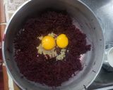 Foto del paso 1 de la receta: Magdalenas navideñas de remolacha