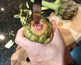 Foto del paso 1 de la receta: Alcauciles a la Romana (Carciofi a la Romana)