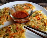 Foto langkah ke 6 dari resep Yachaejeon (Korean Vegetables Pancake) #selasabisa.