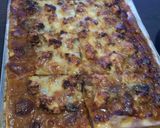 Une image de l'étape 11 de Pizza poulet barbecue.