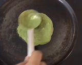 A picture of step 2 of Stuff whole green moong chila.