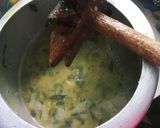 A picture of step 2 of Bathua ki daal.