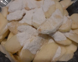 Foto del paso 4 de la receta: Tarta de frambuesas, fresas y manzana estilo americano