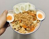 รูปขั้นตอนการทำที่ 3 ของ ผัดมาม่า 🍜 #เมนูเด็กหอ