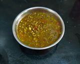 A picture of step 3 of Sindhi Dal Moong.
