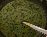 A picture of step 4 of Methi Sabzi.