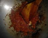 A picture of step 5 of Sambal terong.