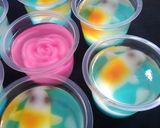 Foto langkah ke 8 dari resep Puding koi cup 🐠.