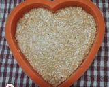 A picture of step 2 of Amaranth Peanut Butter Chocolate Bars.